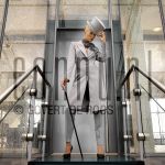 19-08-2004  Monique Collignon couture, August 19, 2004 

[keywords]Model, Lady's Suit, Top Hat[/keywords]